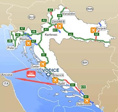 Apartments Stonehouse Vodice Zewnętrze zdjęcie